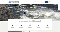 Desktop Screenshot of etnedalsparebank.no